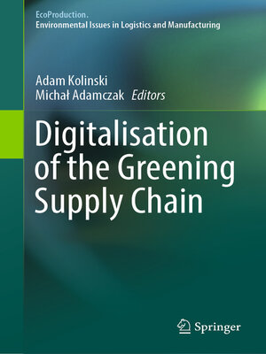 cover image of Digitalisation of the Greening Supply Chain